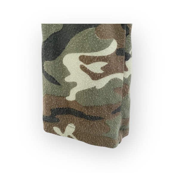 Flowers by Zoe ꕥ Camo Print Crystal Shrug Jacket Top ꕥ Army Green Camo ꕥ 5 5T - Picture 7 of 16